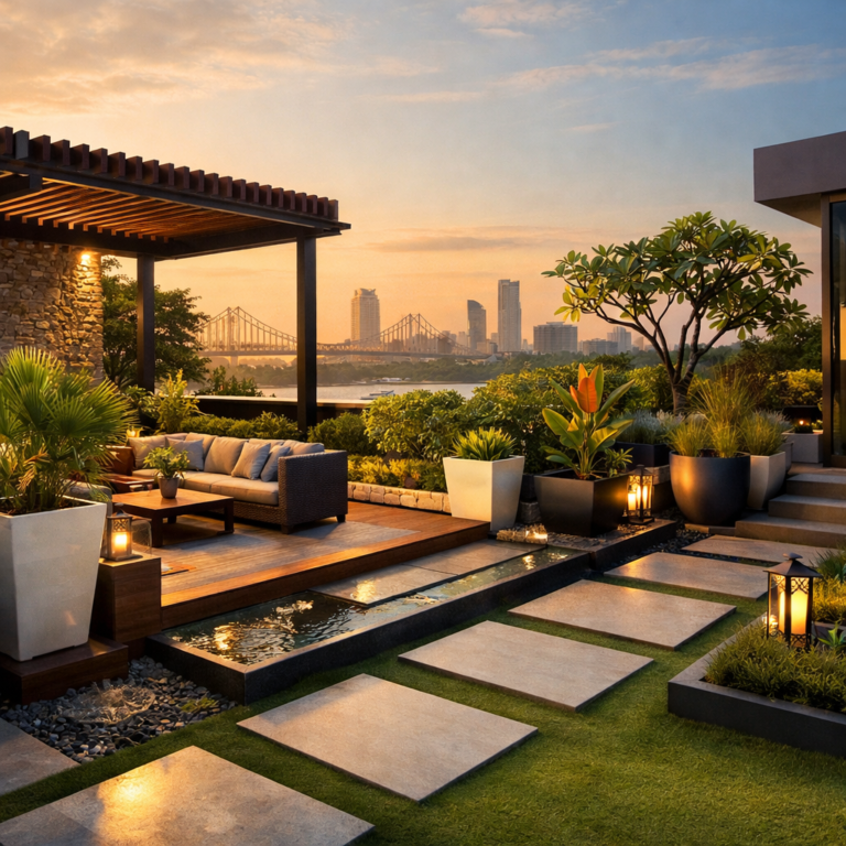 Terrace Garden Design in Kolkata: What Works Best for Our Climate