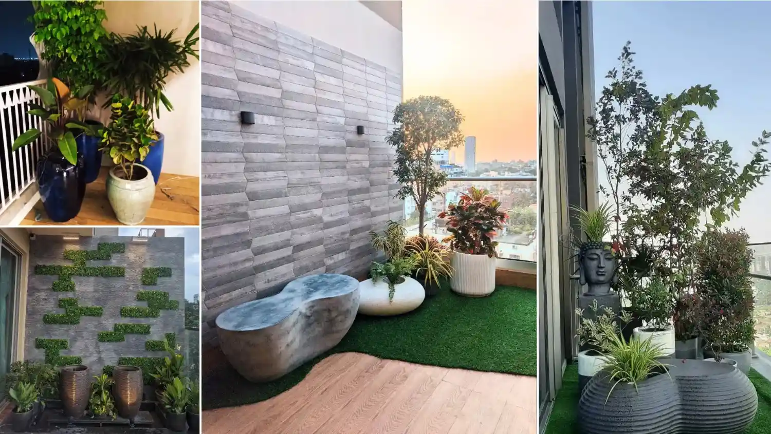 Balcony Landscape Design (for apartments & compact spaces)